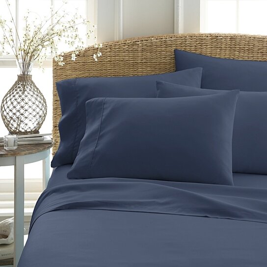 bamboo softness 6 piece bed sheet set