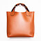 Classic Convertible Tote Bag with Woven Handles