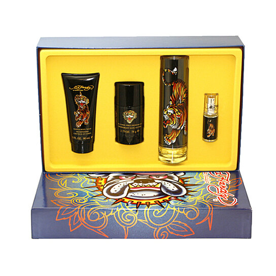 Buy ED HARDY KING DOG by Christian Audigier for Men 4 PC. GIFT SET by ...