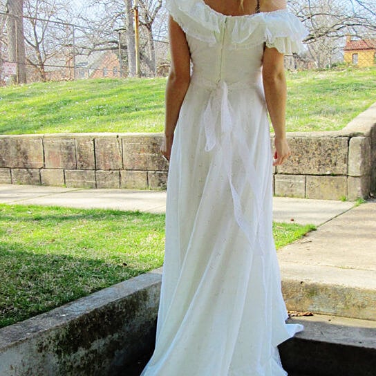 Eyelet Wedding Dress USA
