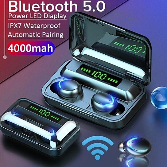 Buy Tws Bluetooth Earphones Cvc8 0 Noise Cancelling Wireless Bluetooth Headphones Touch Control Mini Earbuds With 3500mah Power Bank By Abelanja Pang On Opensky