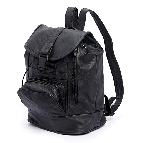 Buy Lifetime Genuine Leather Backpack with Convertible Strap Super by AFONiE on OpenSky