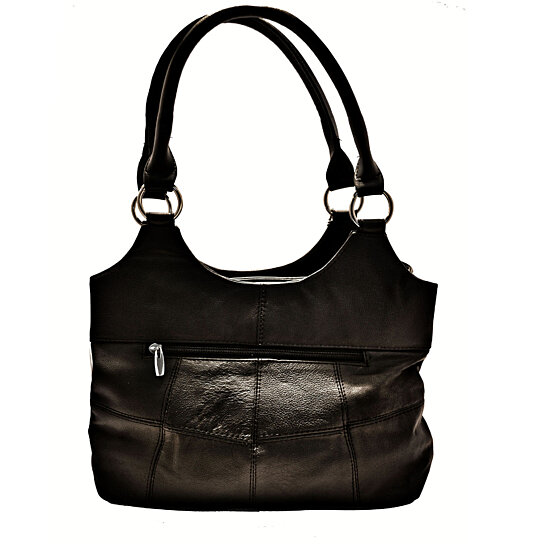Buy Leather Multi Compartments Shoulder Bag For Women by AFONiE on OpenSky
