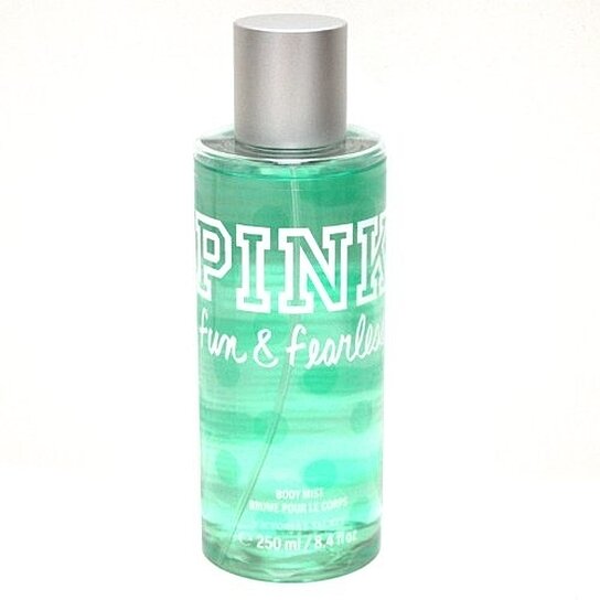 pink fun and fearless body mist