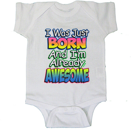 just born onesie