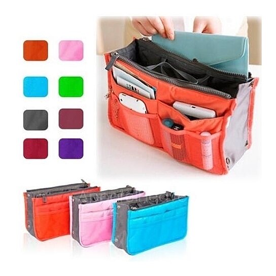 travel insert handbag organiser