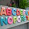 26 WOODEN MAGNETIC LETTERS + FREE 15 NUMBERS & SYMBOLS!