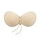 Strapless Backless Invisible Push-up Reusable Round Bra