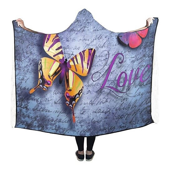 wearable butterfly blanket