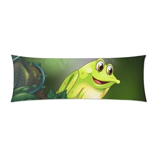 frog travel pillow