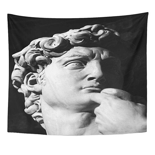 Buy Italy Black Michelangelo The David Florence White Sculpture Italian ...