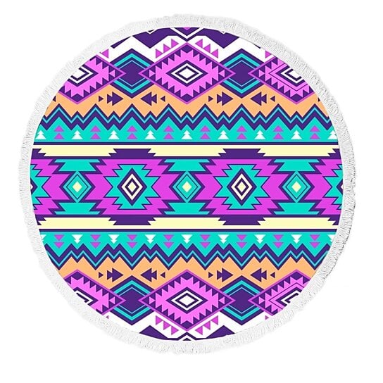 tribal beach blanket