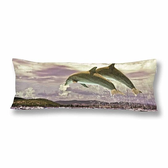 dolphin pillow case