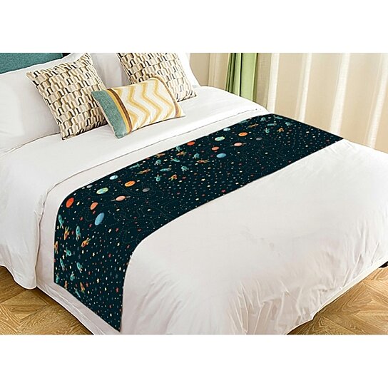 planet and stars bedding