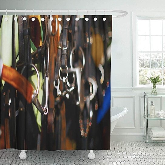 Buy Athlete Brown Equestrian Of Horse Ammunition Metal Store Barn Bathroom Decor Bath Shower Curtain 66x72 Inch By Wallis Flora On Opensky