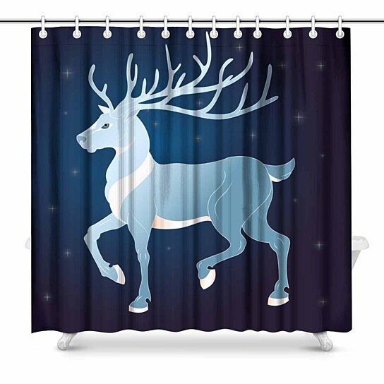 deer shower curtain