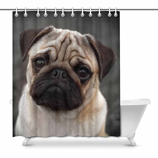 pug bathroom set