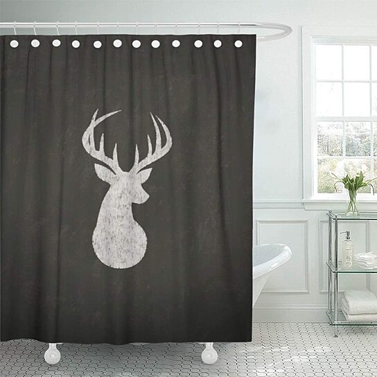 reindeer bathroom decor