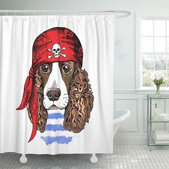 dog pirate bandana