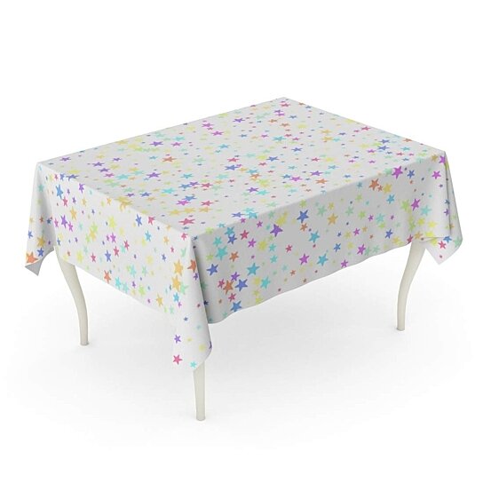 confetti tablecloth