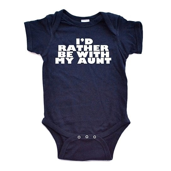 funny aunt shirts for babies