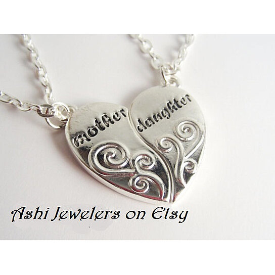 mother daughter best friend necklace