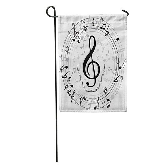 Buy Abstract Music Note Bass Black Border Celebration Classic Classical ...