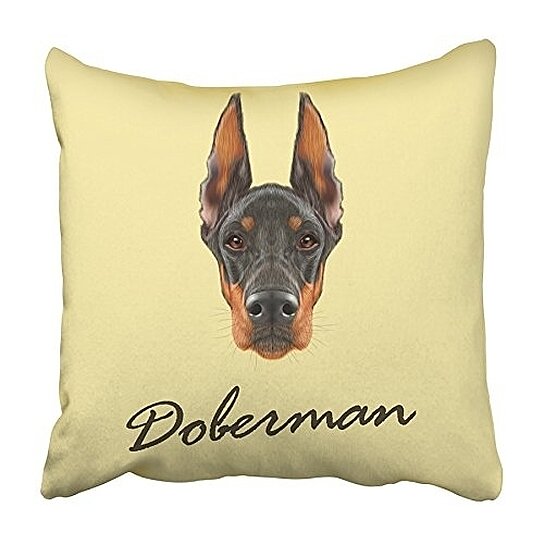 doberman cushion