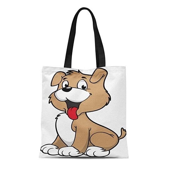 canvas tote bag clipart