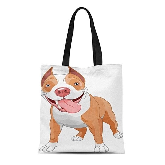 cartoon tote bag