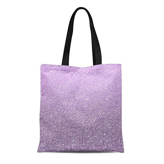 purple canvas tote bags