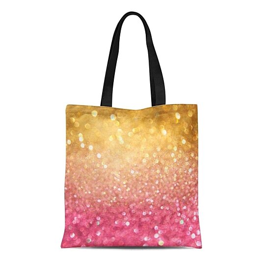 shimmer tote bags