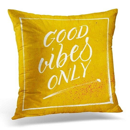 Loads Of Love And Good Vibes Modern Typography Throw R4f0c56fe1f8f4b01859950afcf994752 I5fqz 8byvr Pillow Case