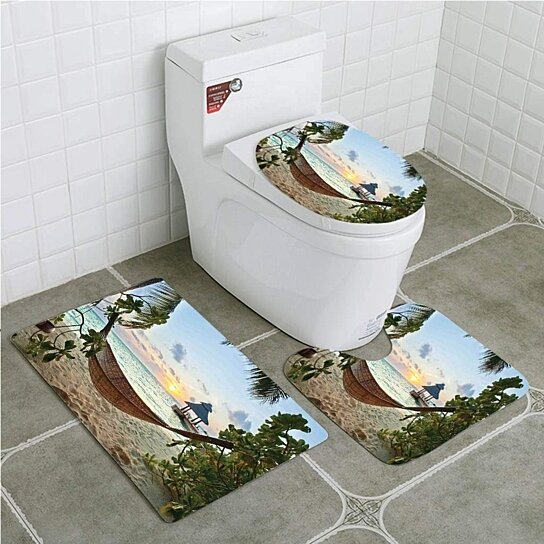 bathroom holiday rugs