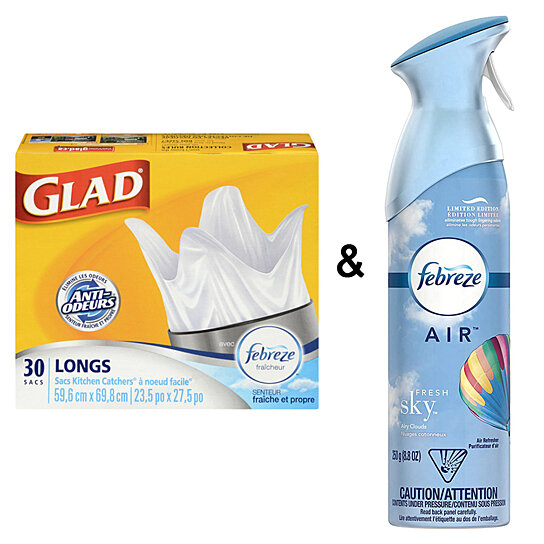 Glad Roomate Kitchen Catchers Garbage Bags with Febreze Freshness