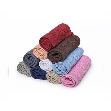 Bargain Hunters 12-Pack: Absorbent 100% Cotton Kitchen Dish Cloths