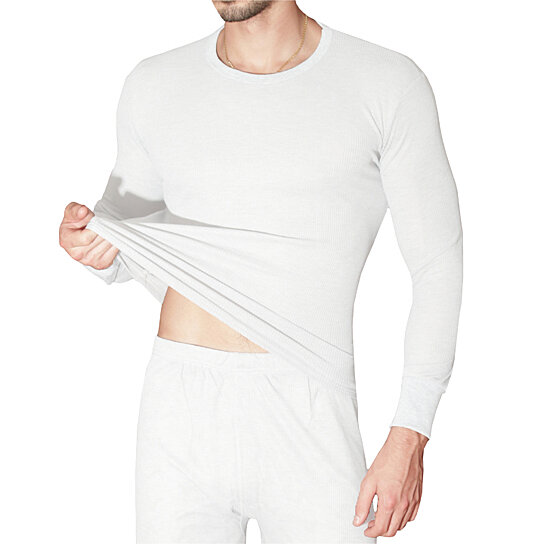 Buy 2-Piece Men's Super Soft 100% Cotton Waffle Knit Thermal Underwear ...