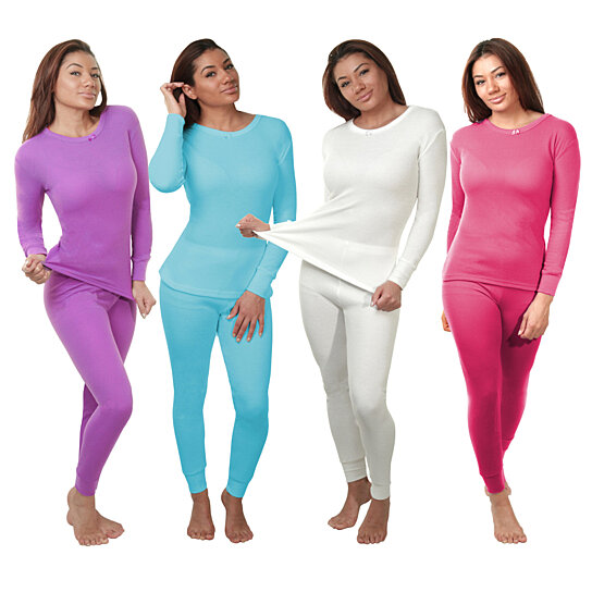 women's cotton thermal tops
