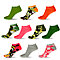 Women’s Low Rise Ankle Sock Mystery Deal, Set of 20 Pairs
