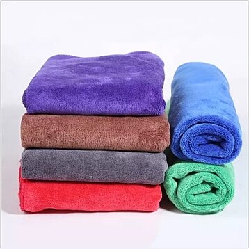 Multi-Pack: 100% Cotton Absorbent Kitchen Washcloths Dish Cloth Rag Towel  Set