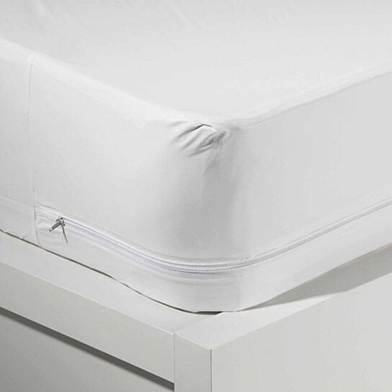 Vinyl Zippered Mattress Cover 100% Waterproof & Bed-Bug ...