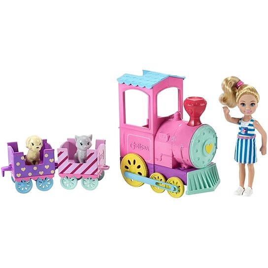 barbie club chelsea choo choo train