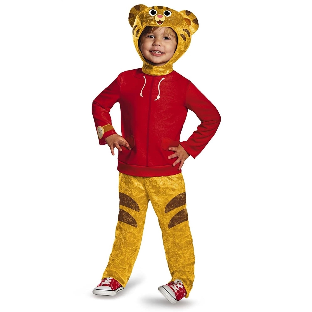 Daniel Tiger's Neighborhood Daniel Tiger Classic Size L 4/6 Costume ...