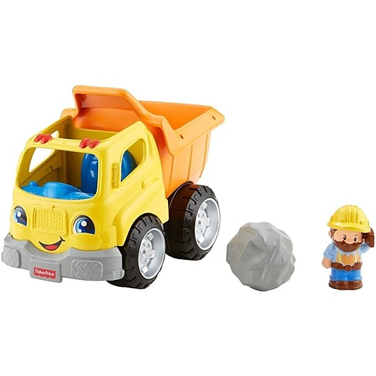 7fqqzo1 for sale online Little People Dump Truck Construction Worker Figure Fisher 