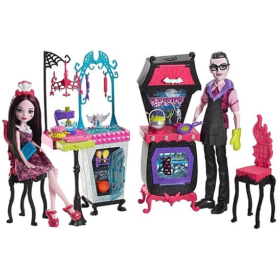 monster high kitchen set