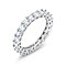 Cubic Zirconia classic Eternity Band Ring