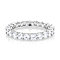 Cubic Zirconia classic Eternity Band Ring