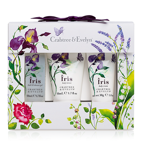 crabtree and evelyn iris gift set