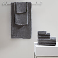 Bear Towels - Embroidered Gray Bath Towel Set- Or Individual – Borgmanns  Creations