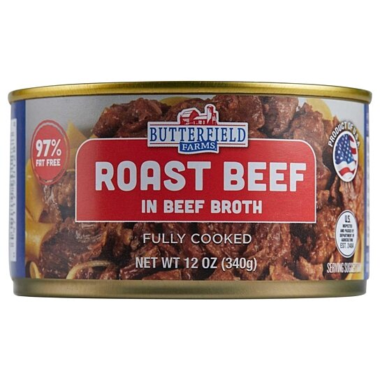 Buy Butterfield Farms Roast Beef in Beef Broth, 12 Ounce (Pack of 4) by